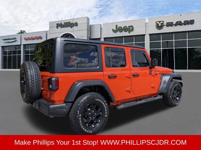 Certified 2023 Jeep Wrangler Unlimited Sport AWD/4WD image 3