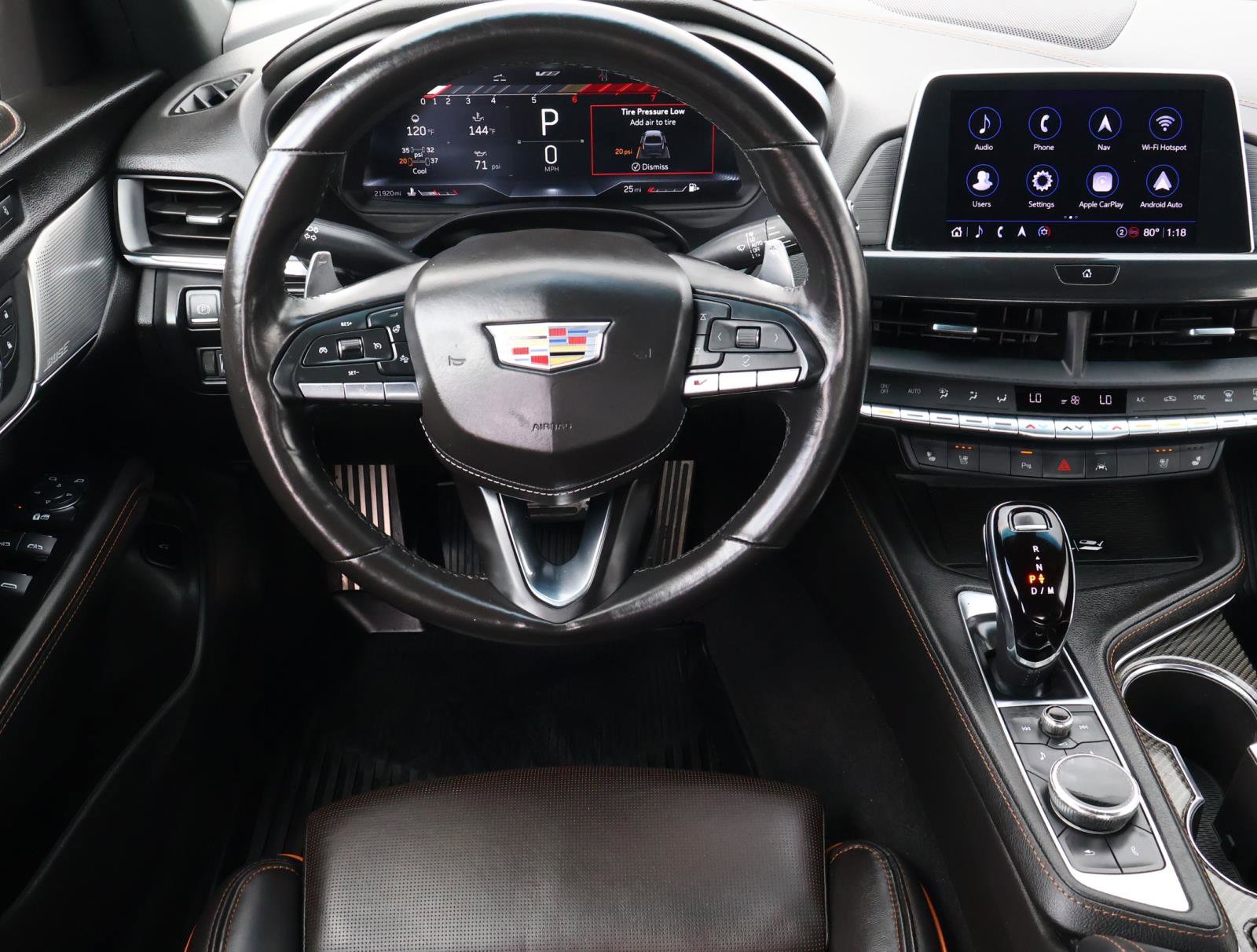 Certified 2022 Cadillac CT4 V w/ Navigation Package image 14