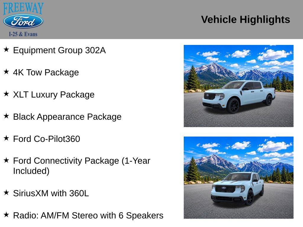 New 2026 Ford Maverick XLT w/ XLT Luxury Package AWD/4WD image 2