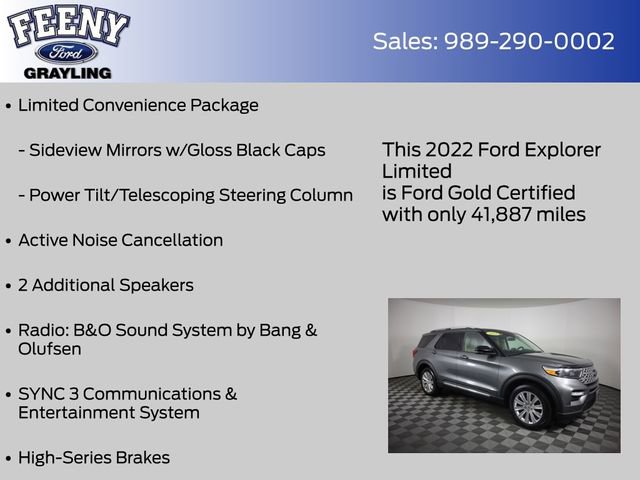 Used 2022 Ford Explorer Limited AWD/4WD image 18