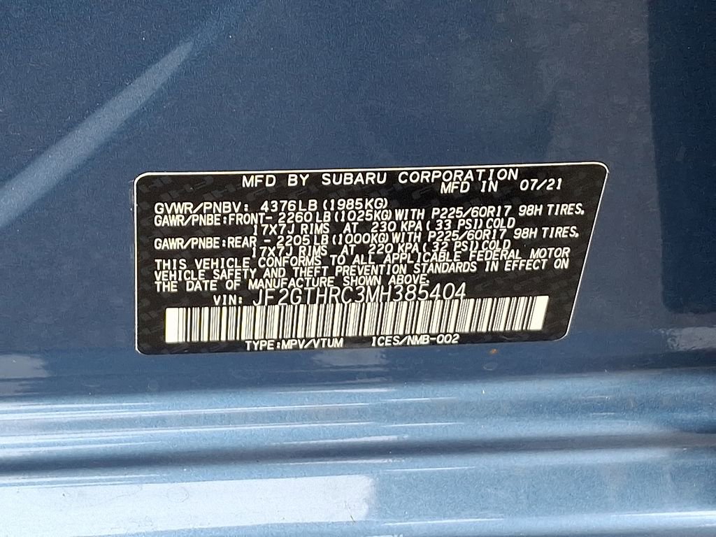 Used 2021 Subaru Crosstrek 2.5i Sport image 27