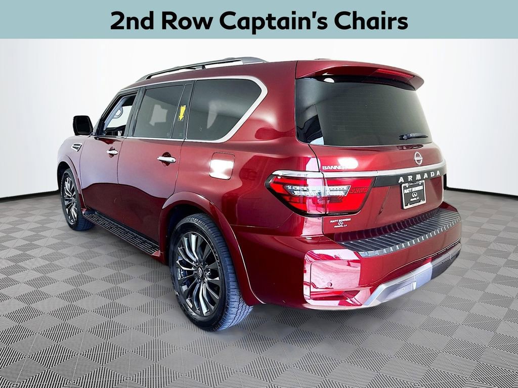 Used 2023 Nissan Armada Platinum w/ Captain's Chairs Package image 7