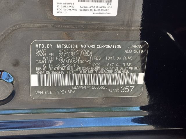Used 2020 Mitsubishi Outlander Sport ES FWD image 32