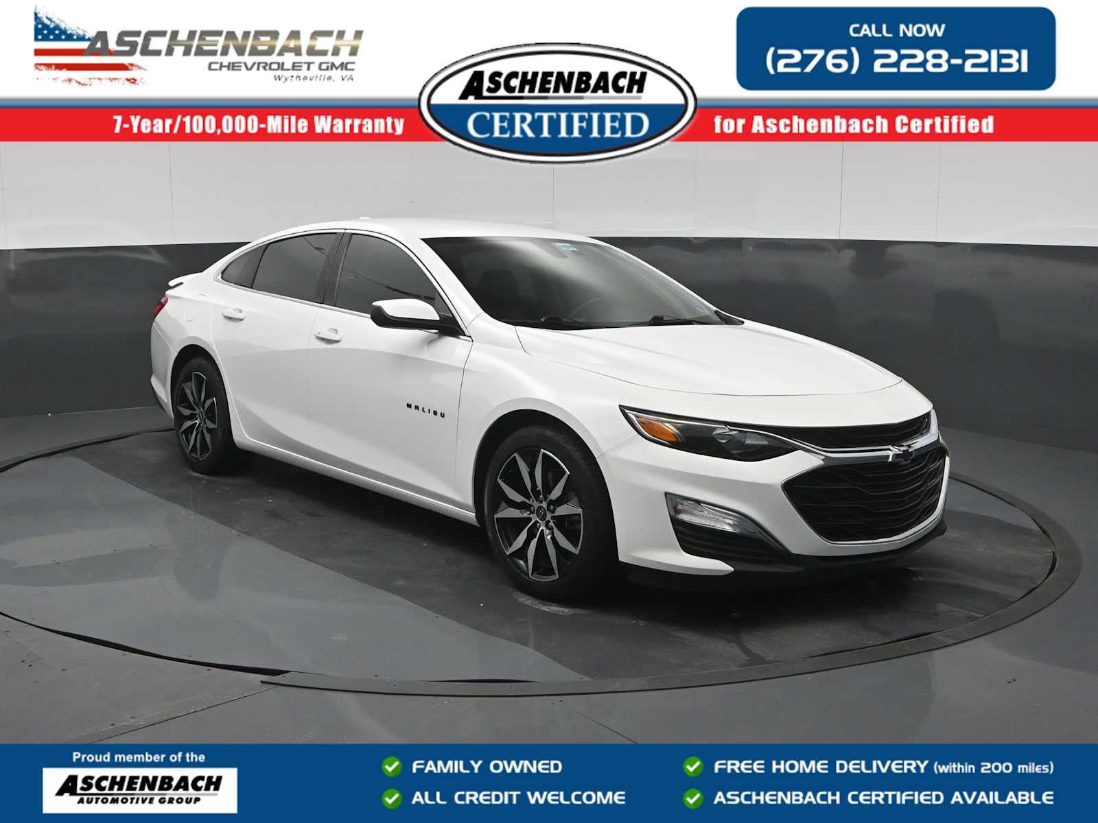 Used 2021 Chevrolet Malibu RS FWD image 1