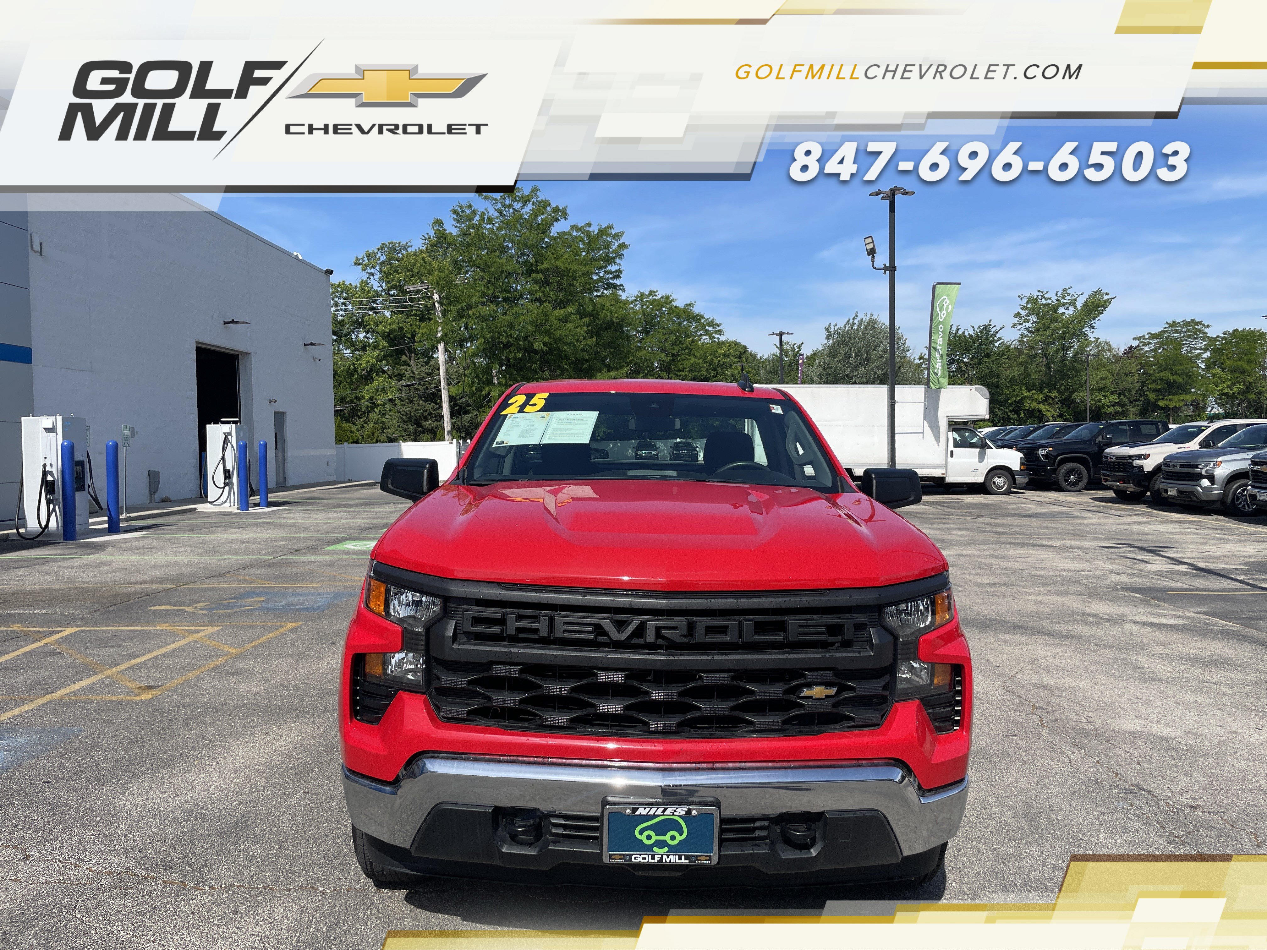 Certified 2025 Chevrolet Silverado 1500 W/T w/ Trailering Package AWD/4WD image 3