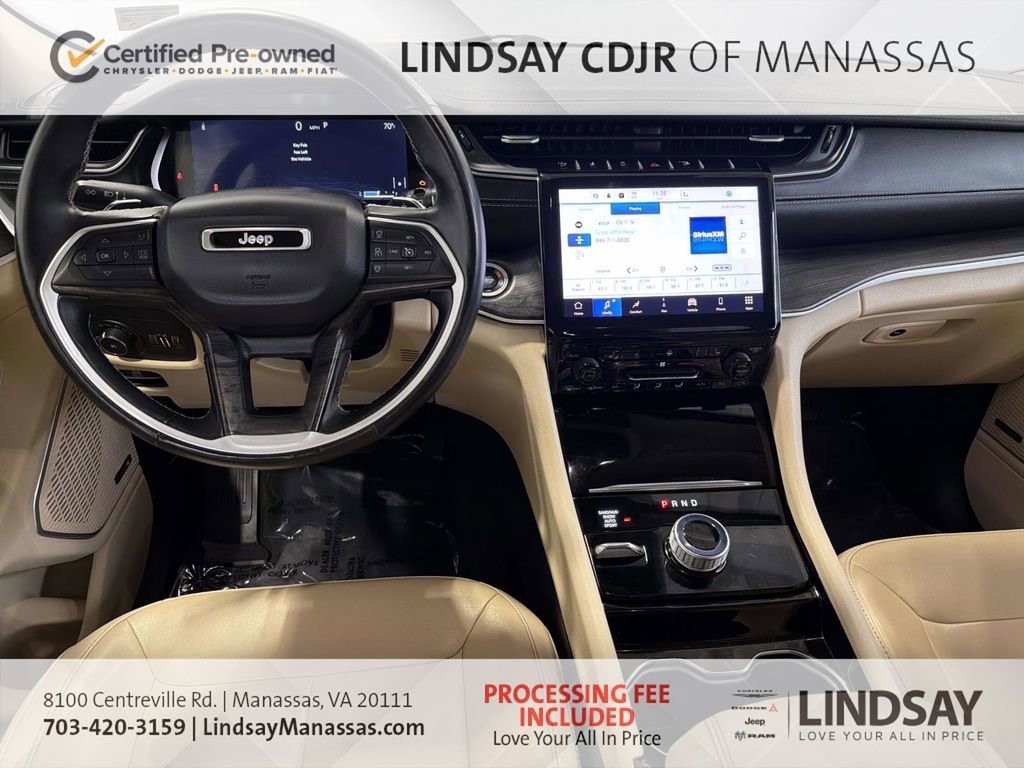 Certified 2022 Jeep Grand Cherokee L Limited AWD/4WD image 22