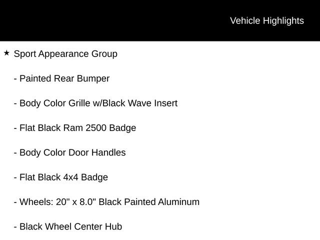 Used 2016 RAM 2500 Laramie w/ Sport Appearance Group image 26