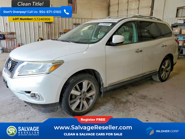 Used 2013 Nissan Pathfinder Platinum w/ Platinum Premium Pkg FWD video 1