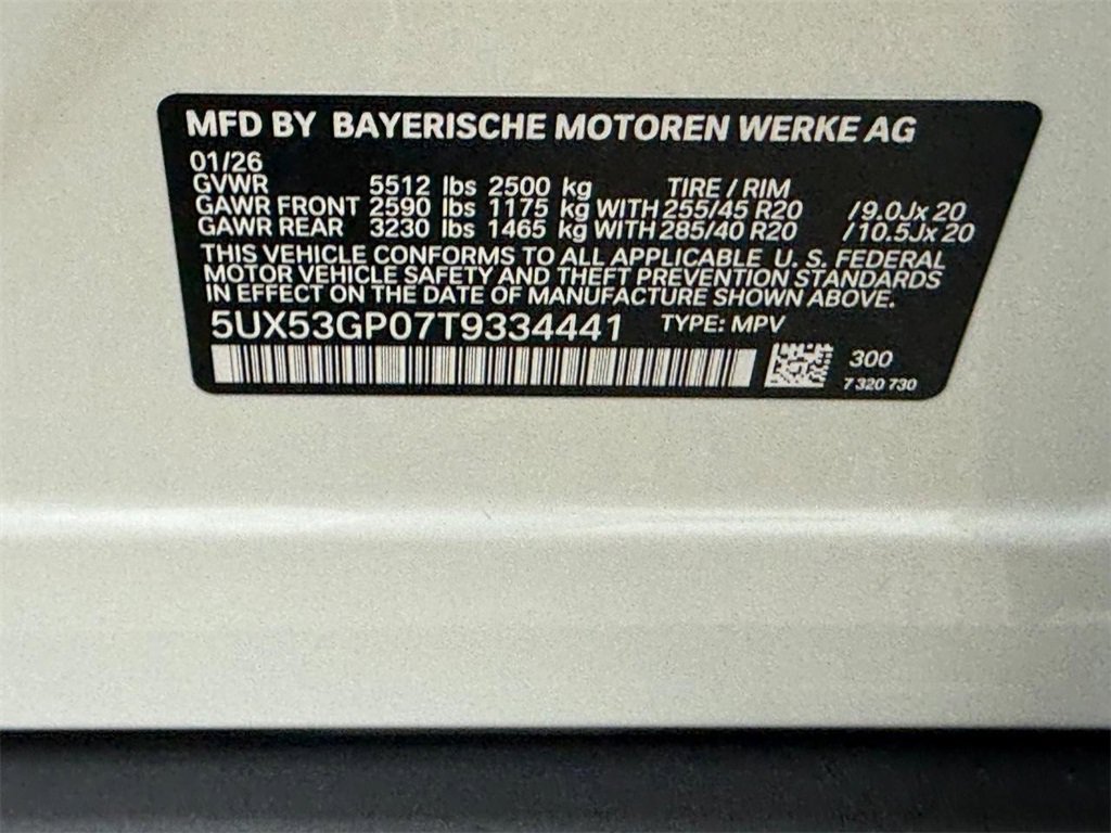 New 2026 BMW X3 xDrive30 w/ Convenience Package image 20