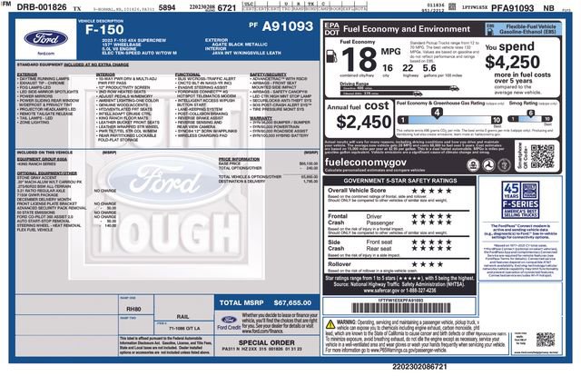 Used 2023 Ford F150 King Ranch AWD/4WD image 44