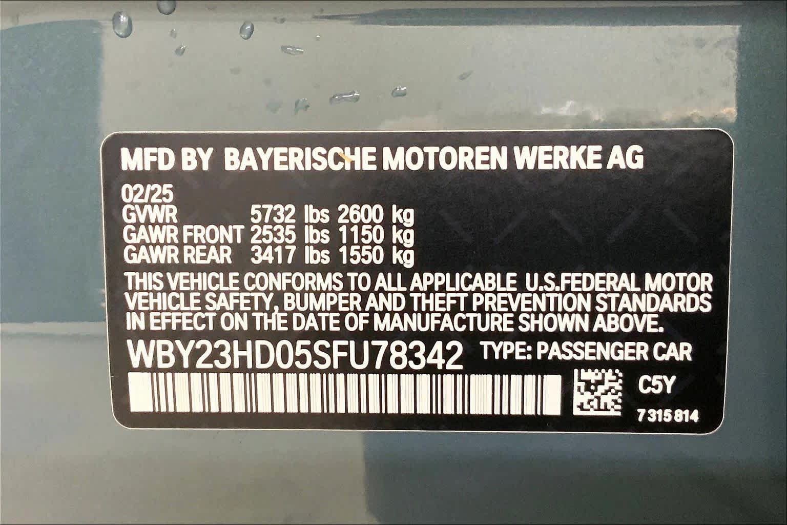 Used 2025 BMW i4 eDrive40 w/ Premium Package RWD image 36