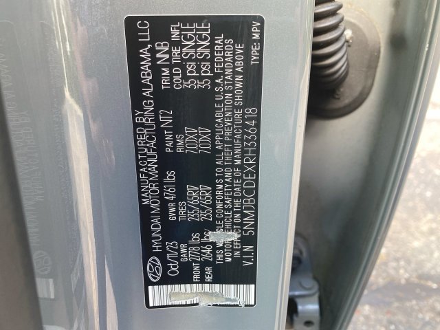 Used 2024 Hyundai Tucson SEL AWD/4WD image 32