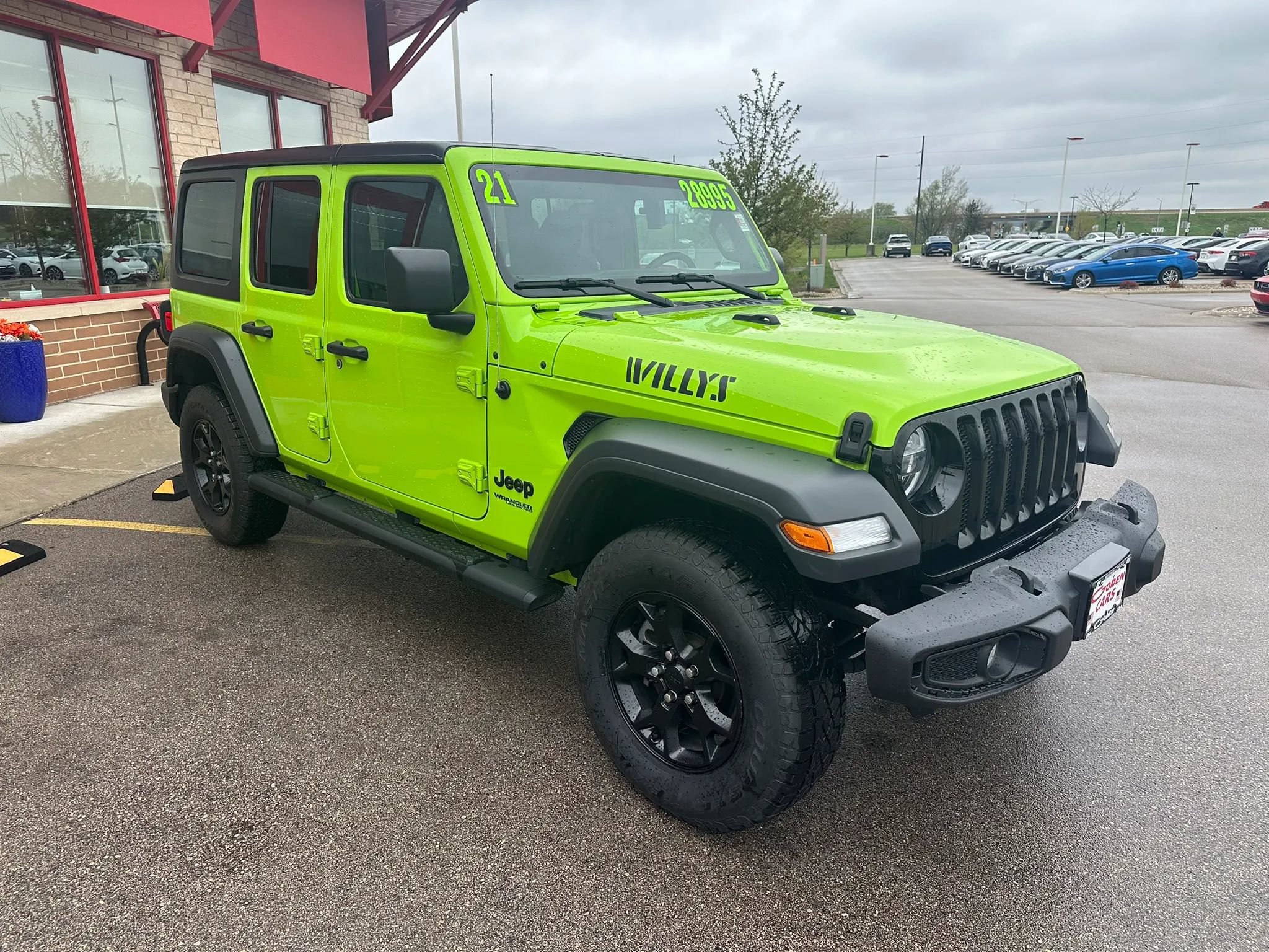 Used 2021 Jeep Wrangler Unlimited Sport AWD/4WD image 3