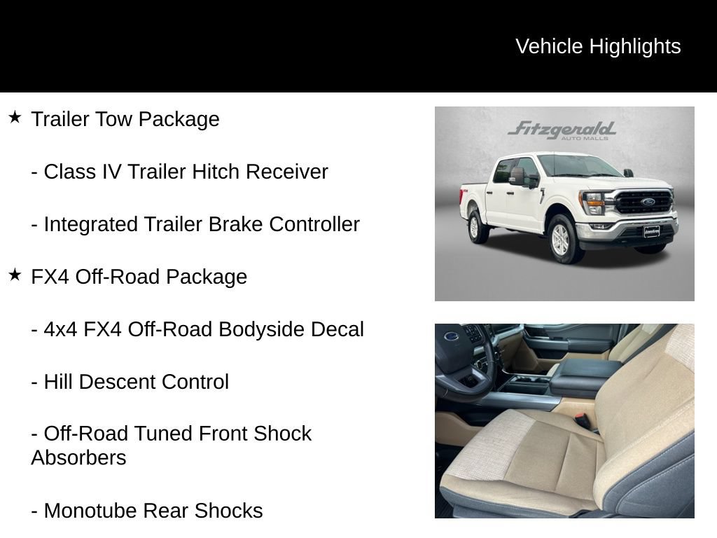 Used 2023 Ford F150 XLT w/ Equipment Group 301A Mid AWD/4WD image 9
