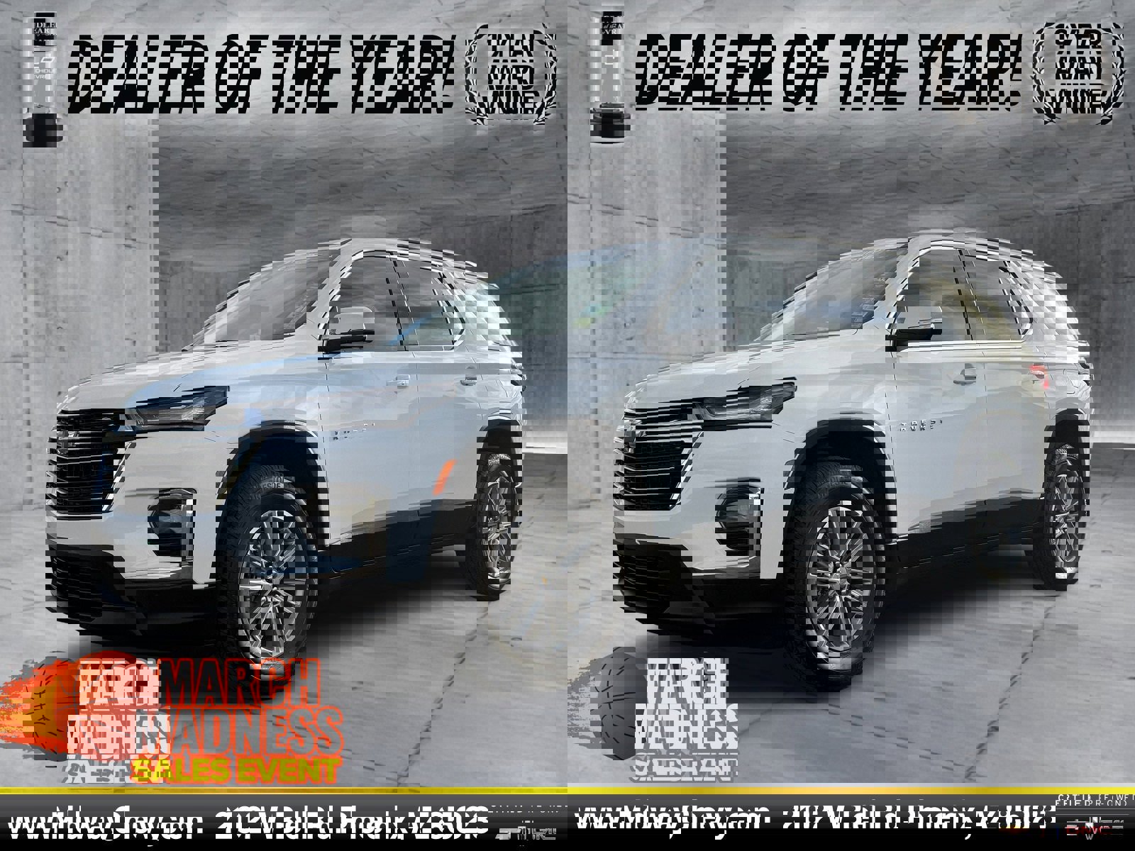 Certified 2023 Chevrolet Traverse LT image 1