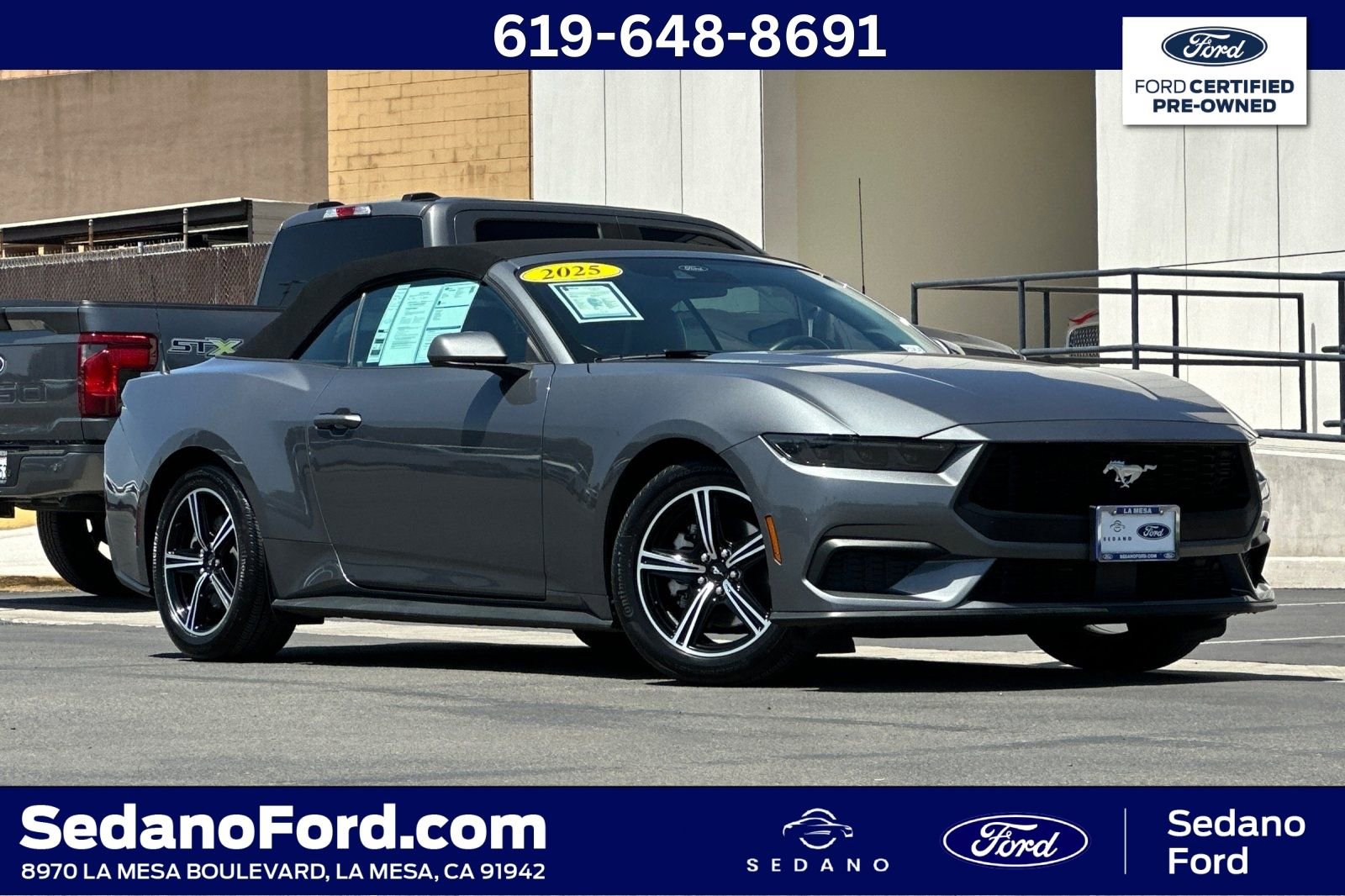 Certified 2025 Ford Mustang Premium