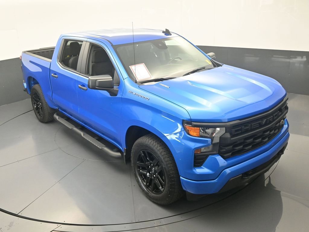 Used 2025 Chevrolet Silverado 1500 Custom w/ Turbomax Blackout Package RWD image 48