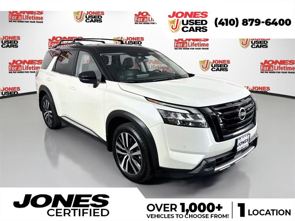 Used 2024 Nissan Pathfinder Platinum AWD/4WD video 1