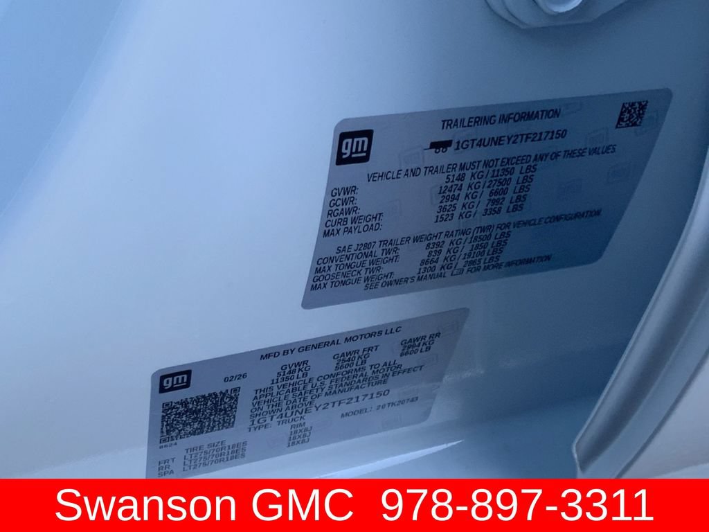 New 2026 GMC Sierra 2500 SLT AWD/4WD image 34