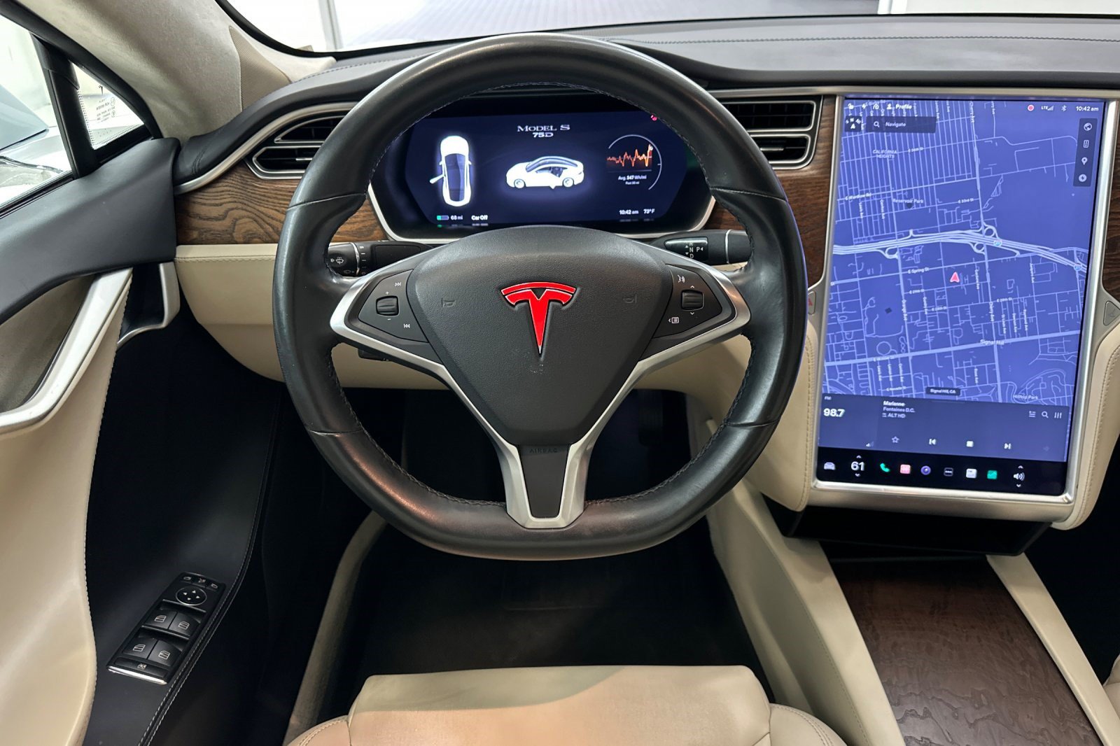 Used 2017 Tesla Model S 75D AWD/4WD image 32