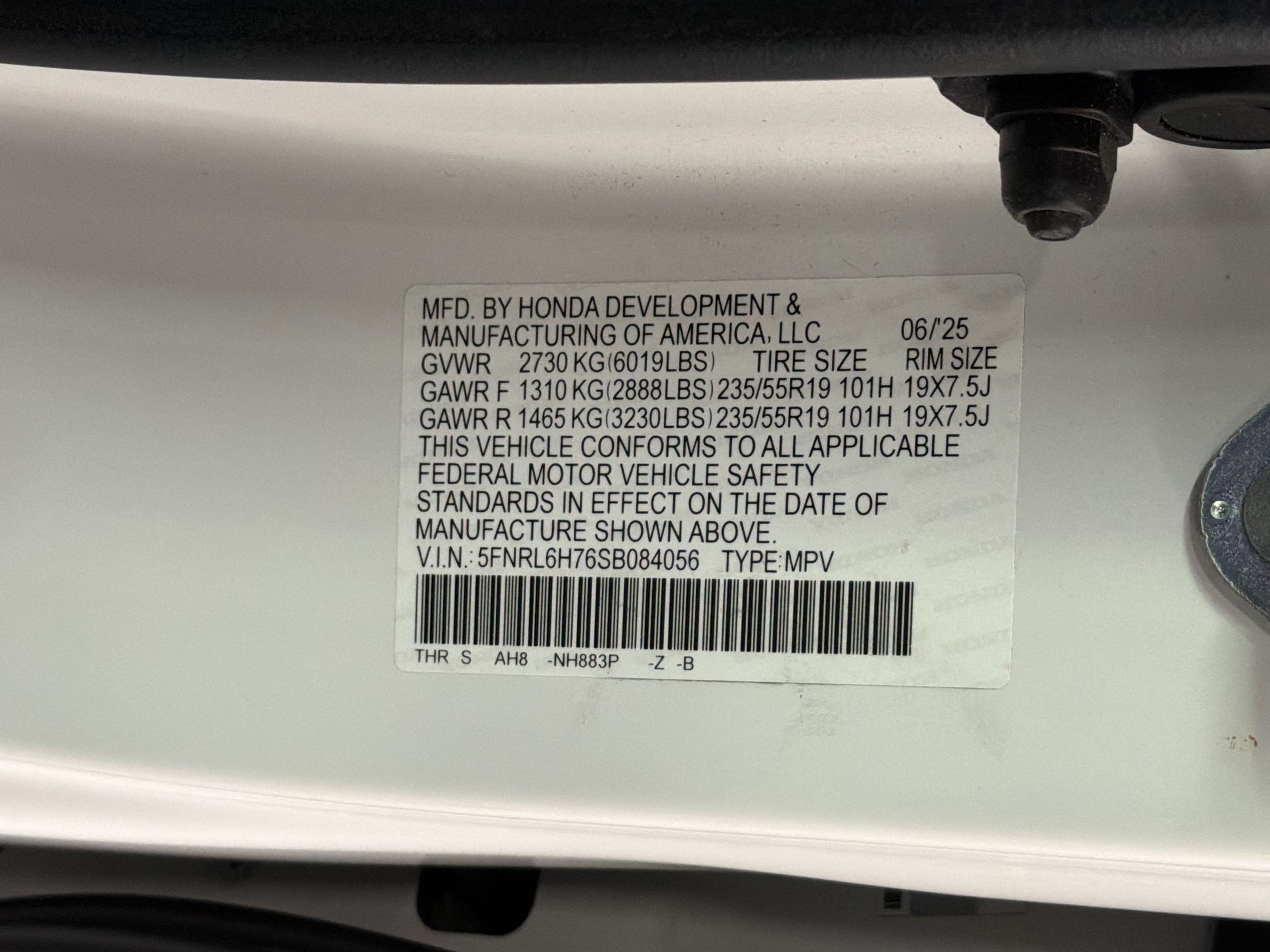 Certified 2025 Honda Odyssey Sport-L image 21