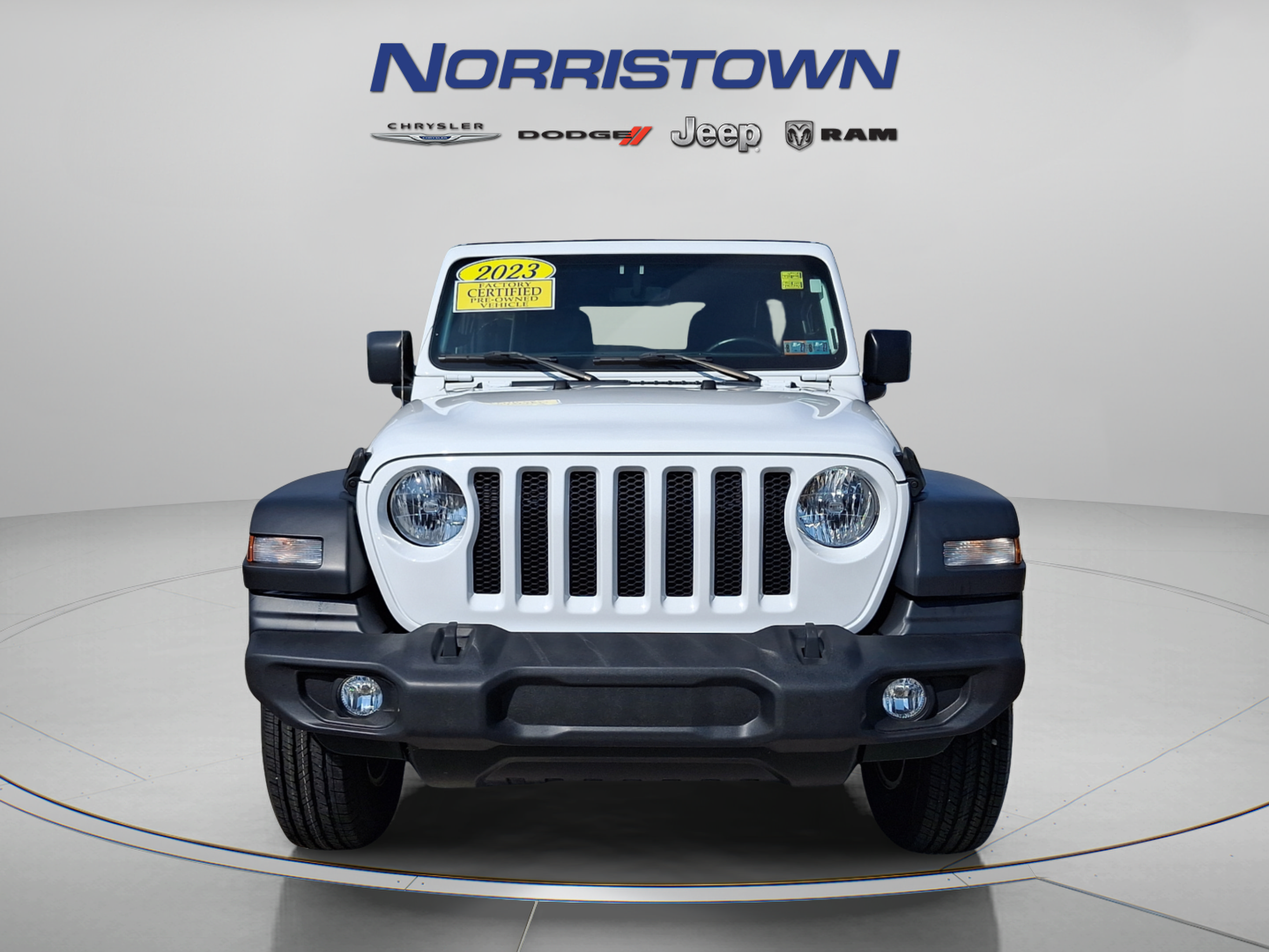 Certified 2023 Jeep Wrangler Unlimited Sport w/ Sun And Sound Package AWD/4WD image 2