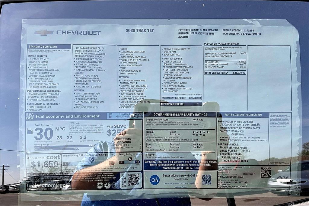 New 2026 Chevrolet Trax LT image 13