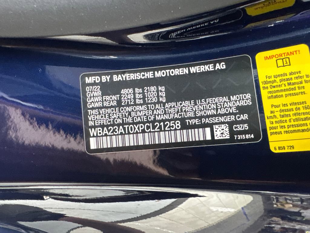 Used 2023 BMW 430i Convertible w/ M Sport Package RWD image 88