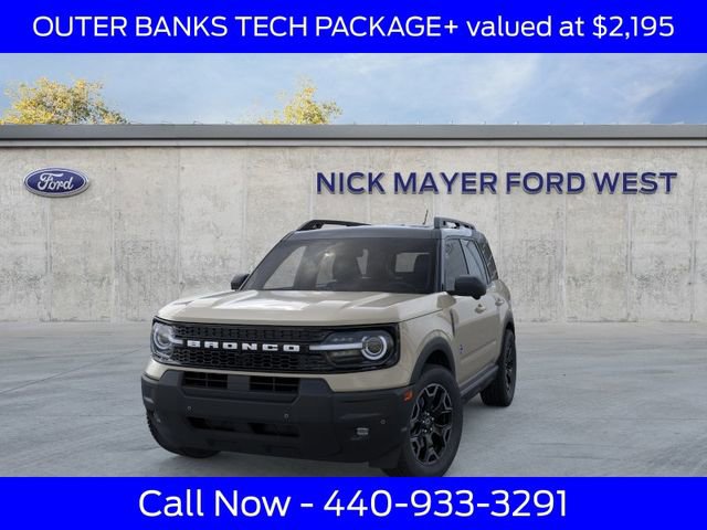 New 2025 Ford Bronco Sport Outer Banks w/ Outer Banks Tech Package+ AWD/4WD video 3