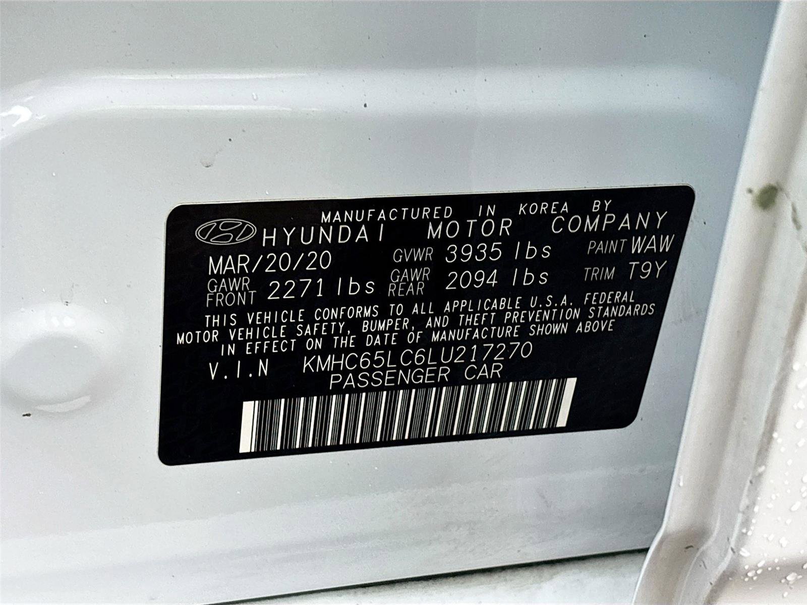 Used 2020 Hyundai Ioniq Blue image 30