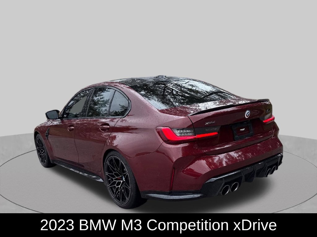 Used 2023 BMW M3 Competition w/ M Carbon Exterior Package AWD/4WD image 3