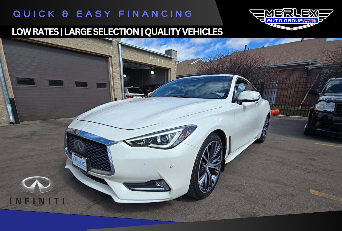 Used 2017 INFINITI Q60 2.0t w/ Premium Plus Package 2.0T image 1