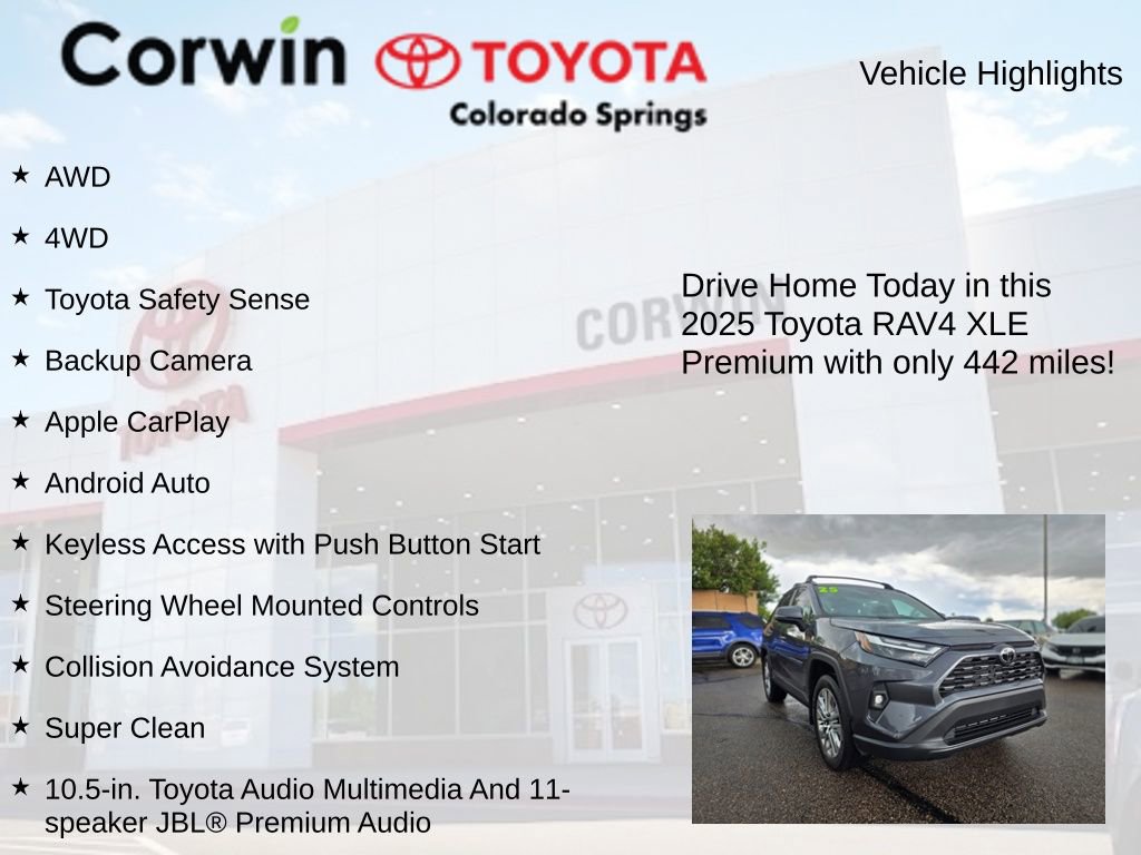 Used 2025 Toyota RAV4 XLE Premium image 7