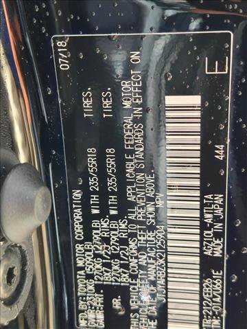 Used 2019 Lexus NX 300 F Sport w/ Accessory Package 2 FWD image 23