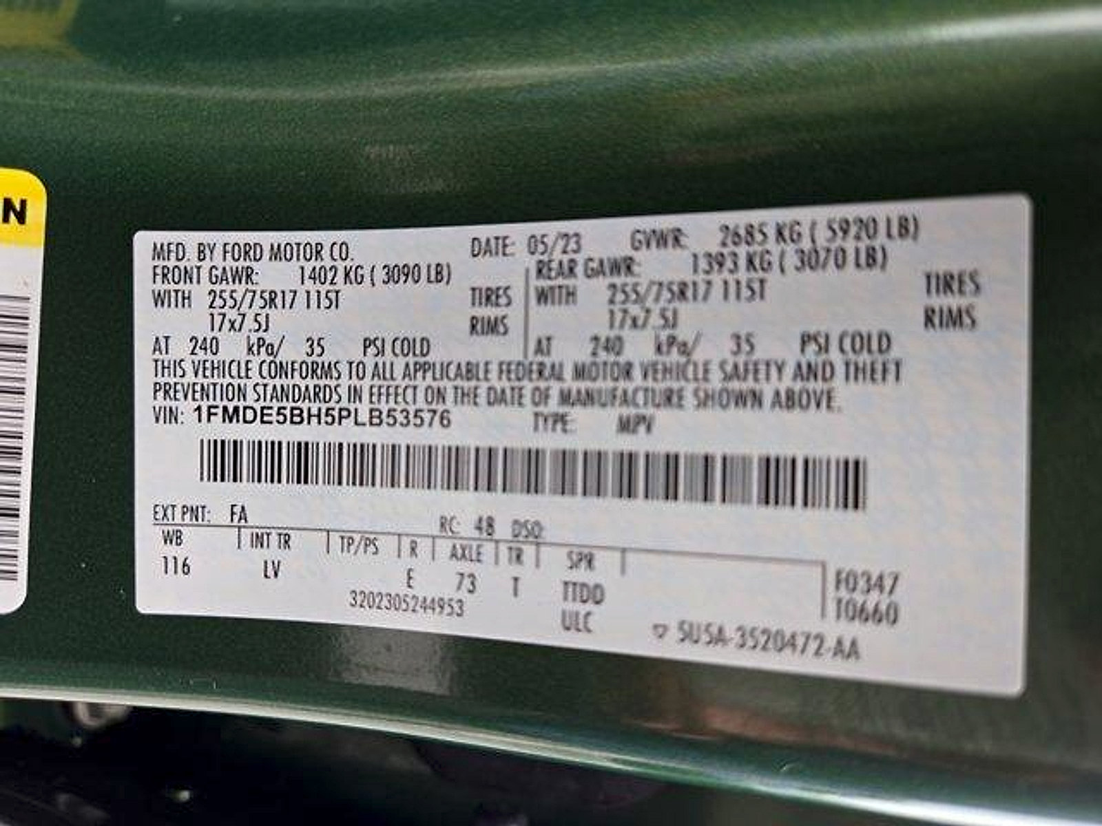 Certified 2023 Ford Bronco Big Bend AWD/4WD image 27