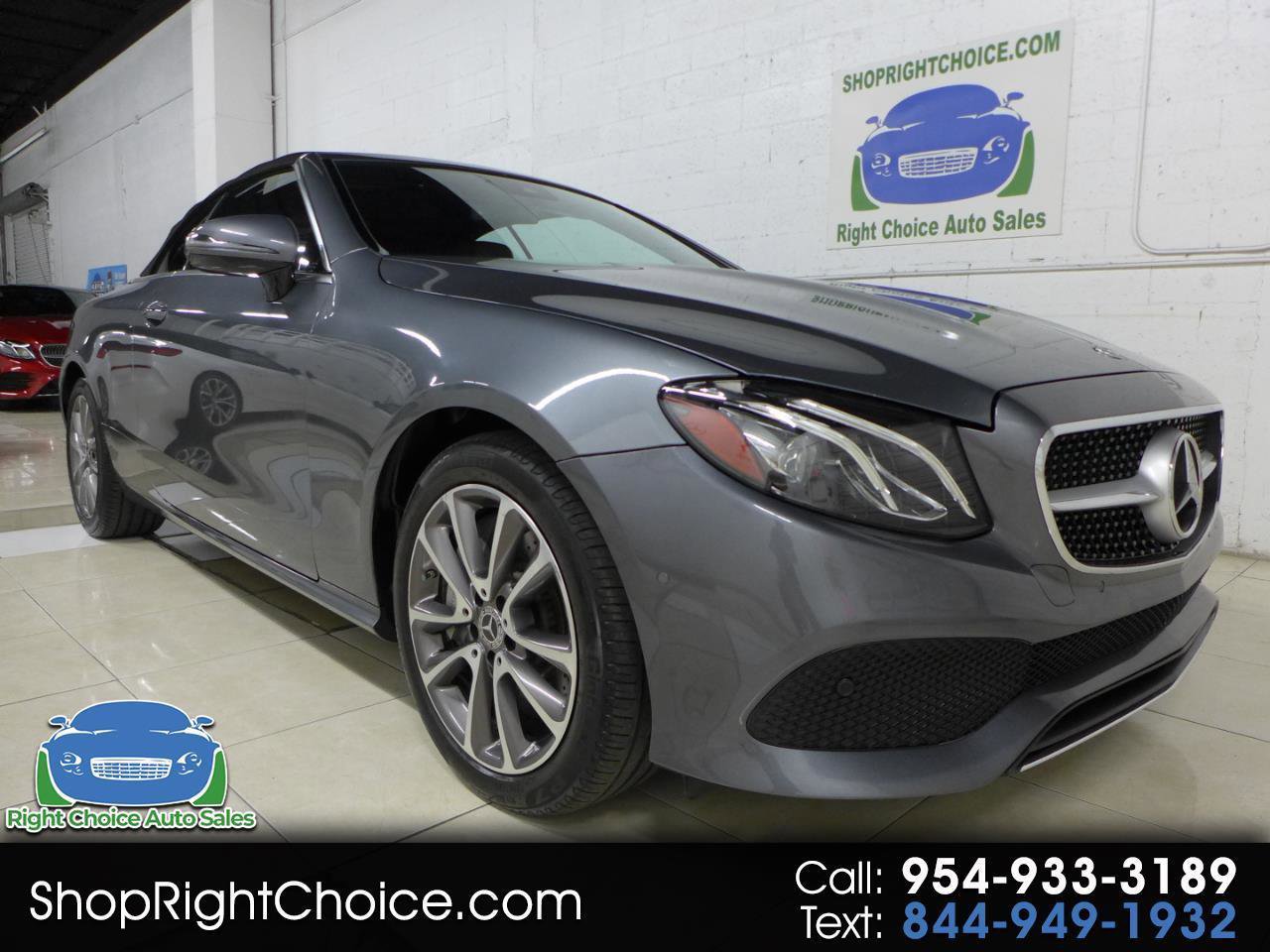 Used 2018 Mercedes-Benz E 400 4MATIC Cabriolet image 1