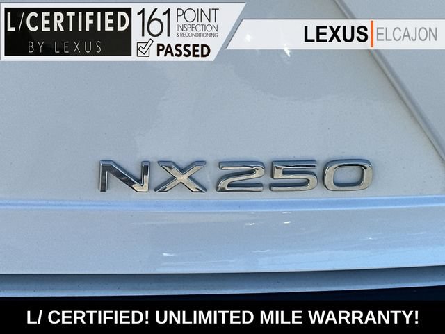 Certified 2024 Lexus NX 250 FWD image 22