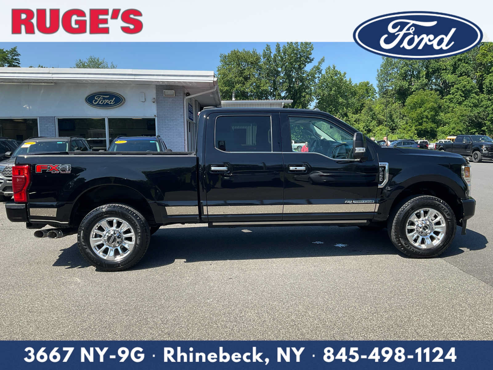 Used 2021 Ford F350 Limited w/ FX4 Off-Road Package AWD/4WD image 2