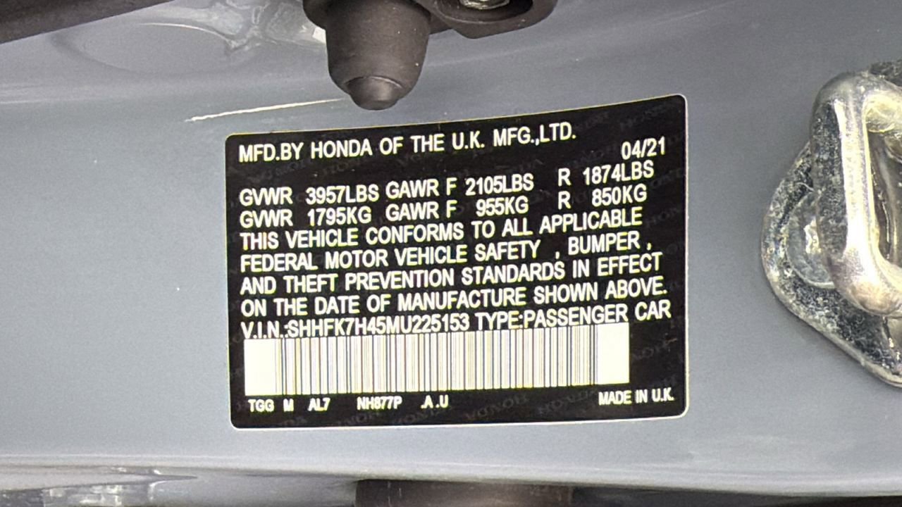Used 2021 Honda Civic Sport image 28