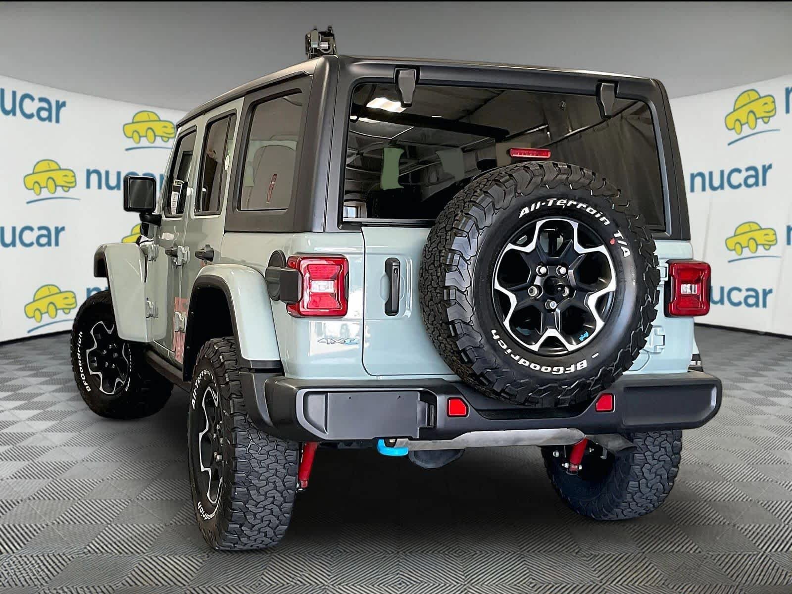 Used 2023 Jeep Wrangler Unlimited Rubicon 4xe w/ Cold Weather Group AWD/4WD image 4