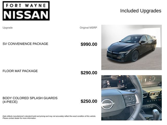 New 2026 Nissan Sentra SV w/ SV Convenience Package image 4