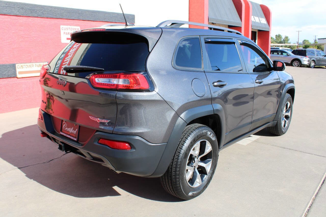 Used 2015 Jeep Cherokee Trailhawk w/ Comfort/Convenience Group image 8