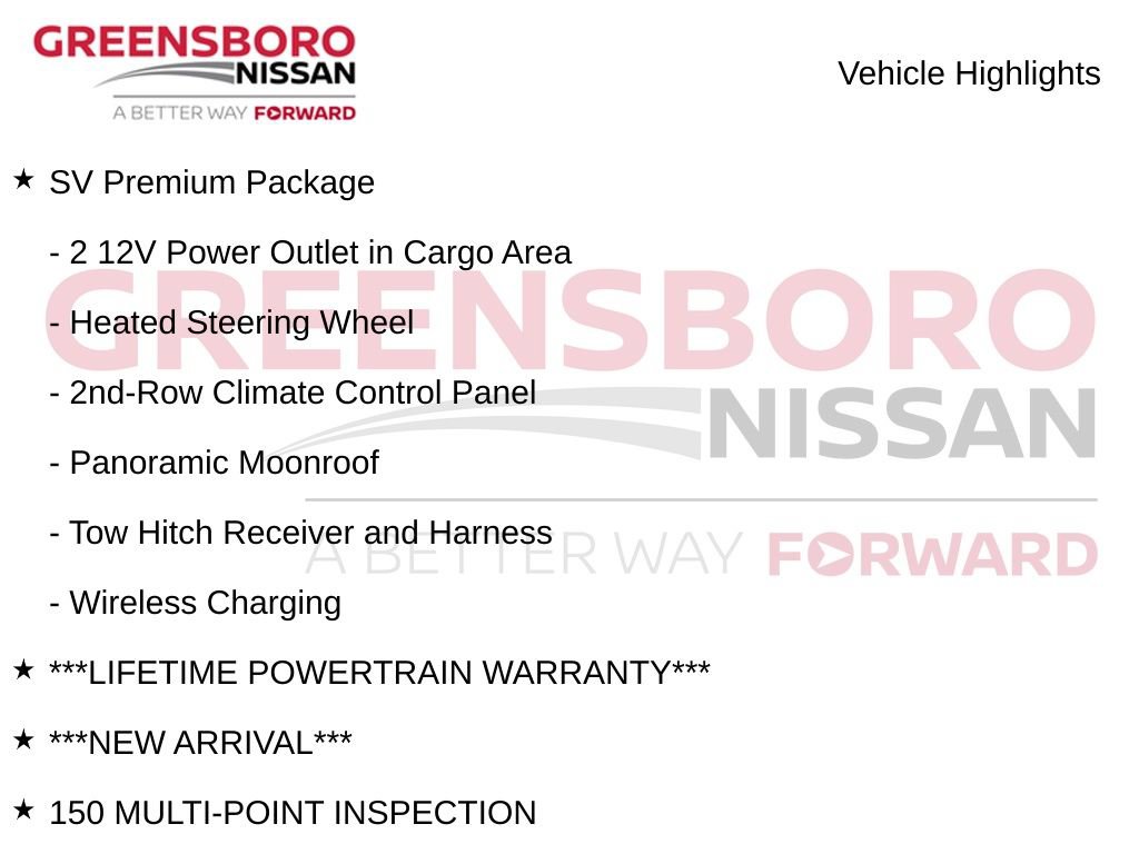 Certified 2026 Nissan Pathfinder SV w/ SV Premium Package FWD image 9