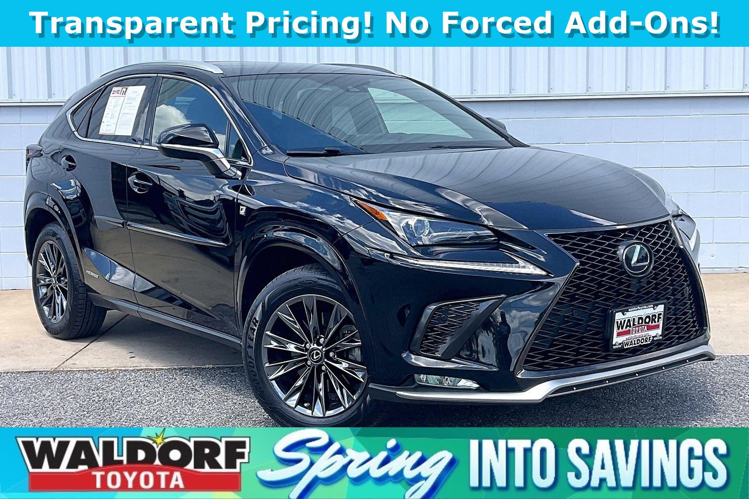 Used 2021 Lexus NX 300h AWD F Sport w/ Comfort Package image 1