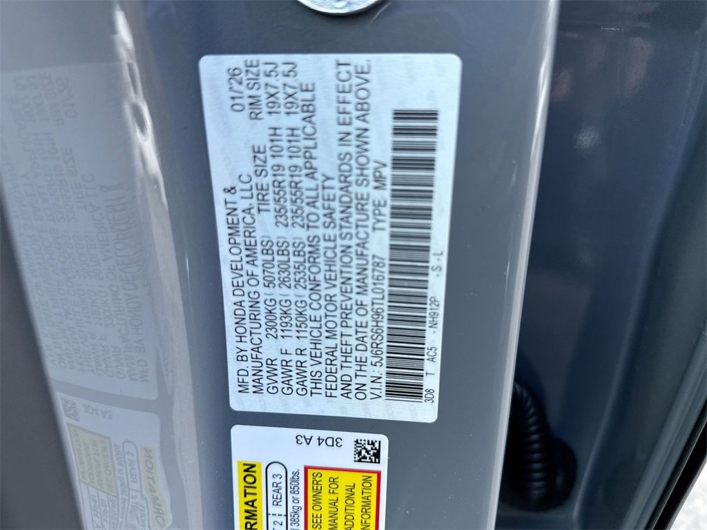 New 2026 Honda CR-V Sport Touring image 26