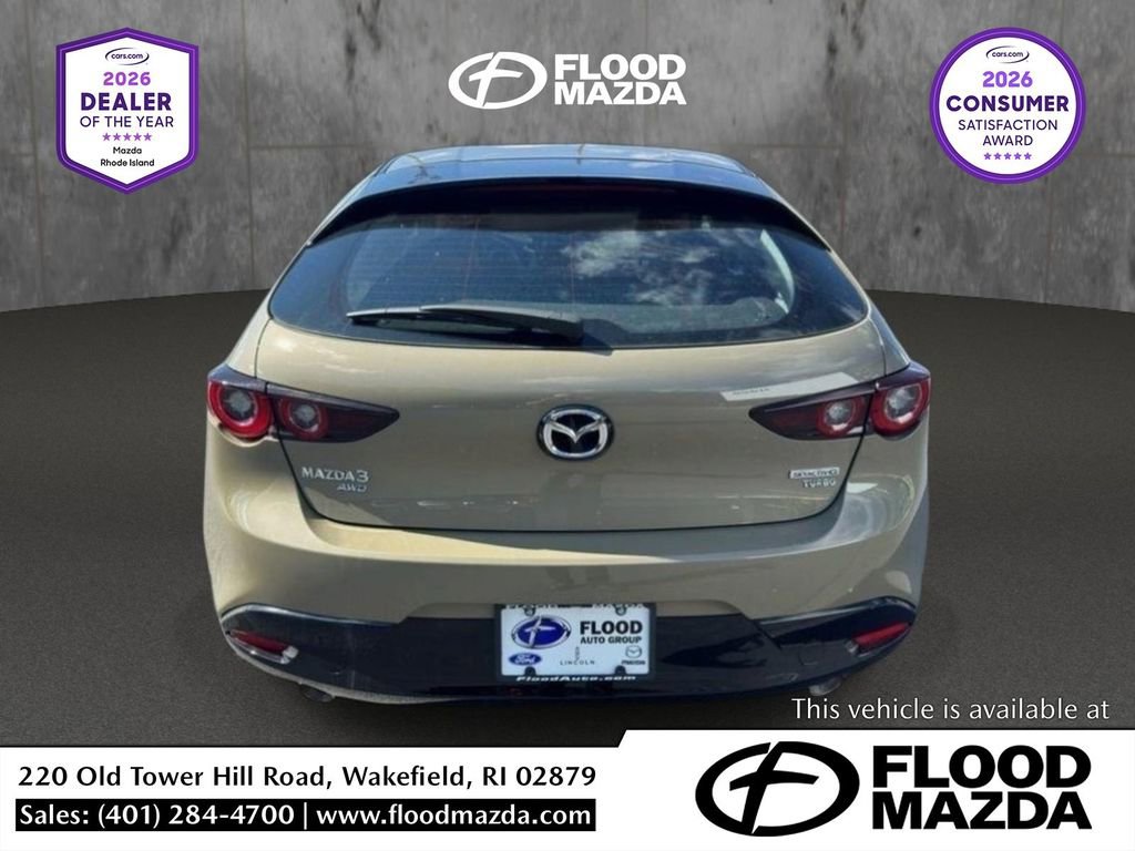 Certified 2025 MAZDA MAZDA3 Carbon AWD/4WD image 4