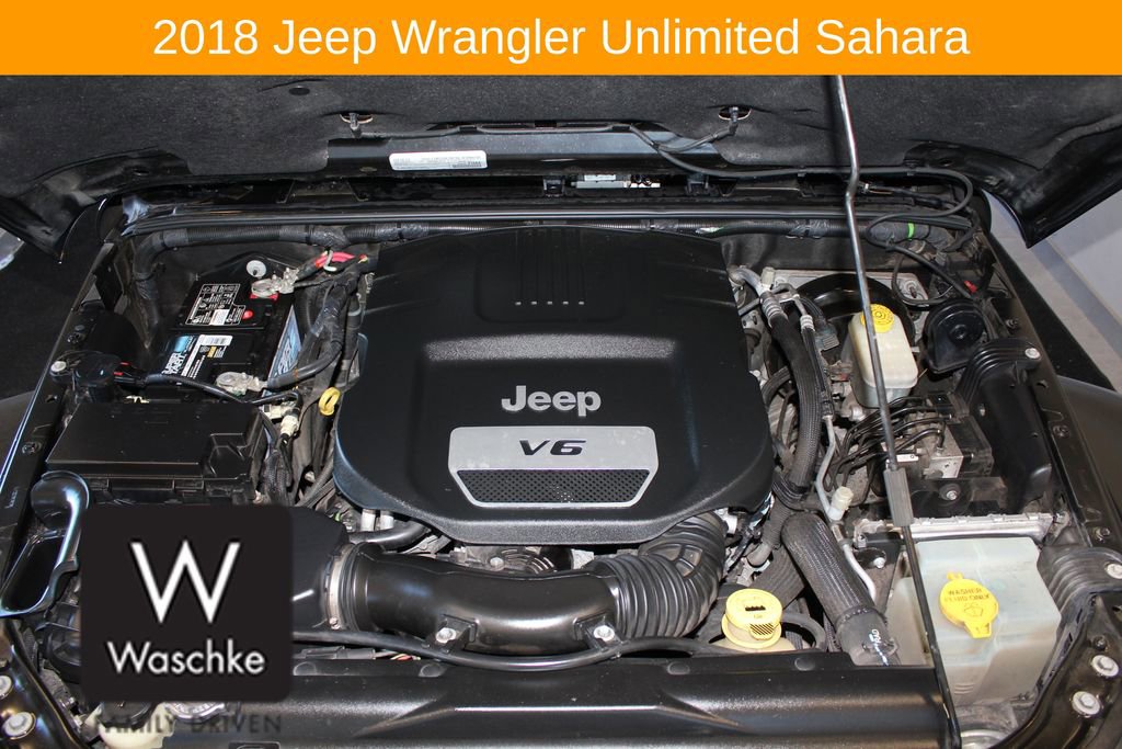 Used 2018 Jeep Wrangler Unlimited Sahara image 9