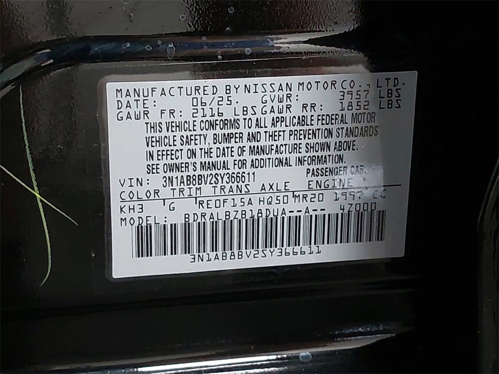 New 2025 Nissan Sentra S image 34