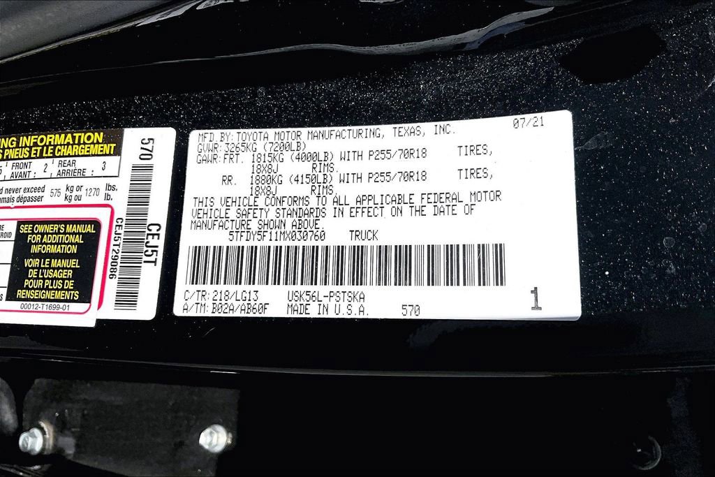 Used 2021 Toyota Tundra SR5 image 44