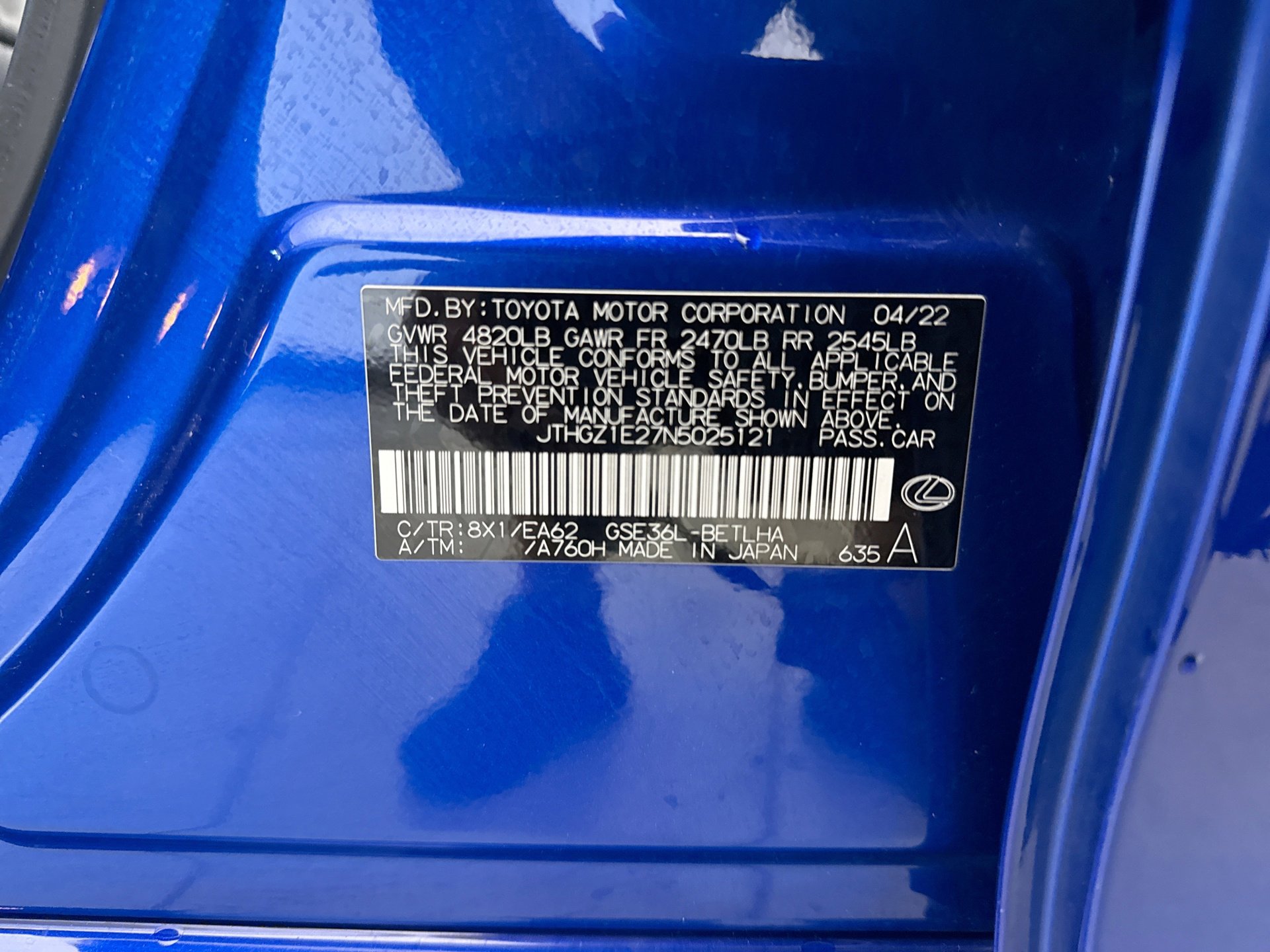 Used 2022 Lexus IS 350 F Sport w/ Memory Package image 20